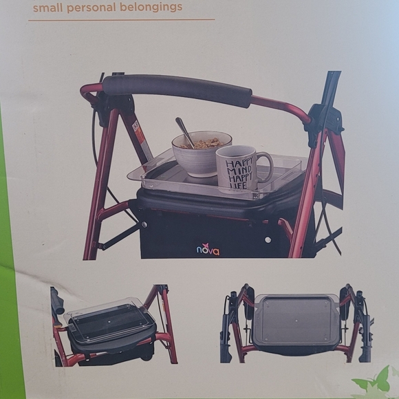 Tray for mobility walker - Picture 2 of 3